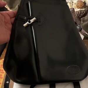 Longchamp Black Backpack